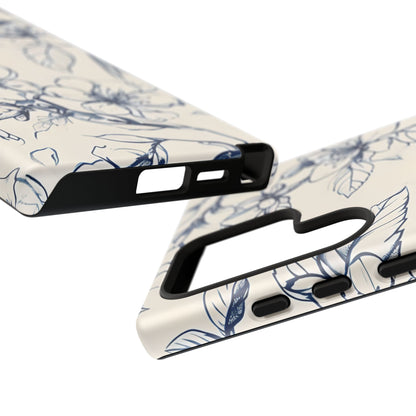 Blossom Sketch Samsung Galaxy Tough Case