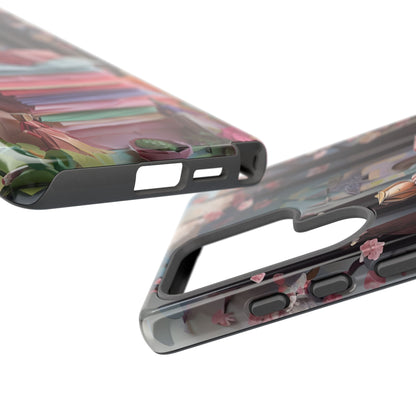 A Good Night's Sleep - Samsung Galaxy - Tough Phone Case -Whimsical Fantasy Floral Design