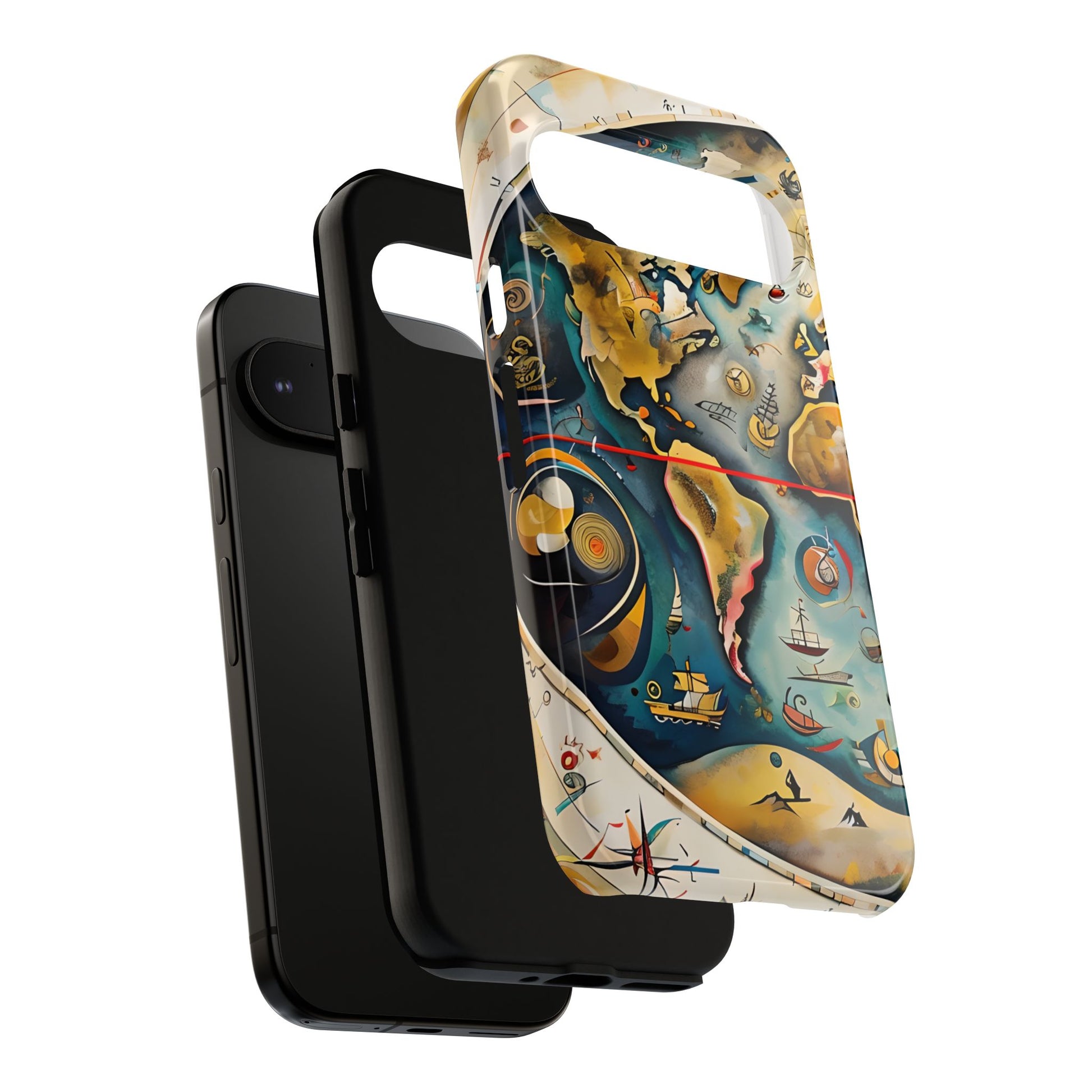 Celestial Map Google Pixel 9 Pro Tough Case - Antique Star Chart Phone Cover