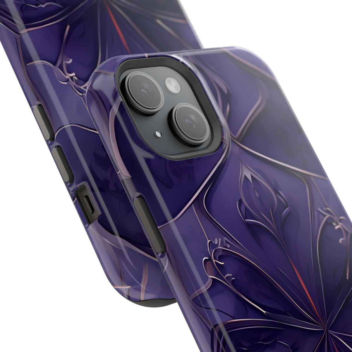 Violet Nebula iPhone MagSafe Case