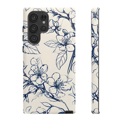 Blossom Sketch Samsung Galaxy Tough Case