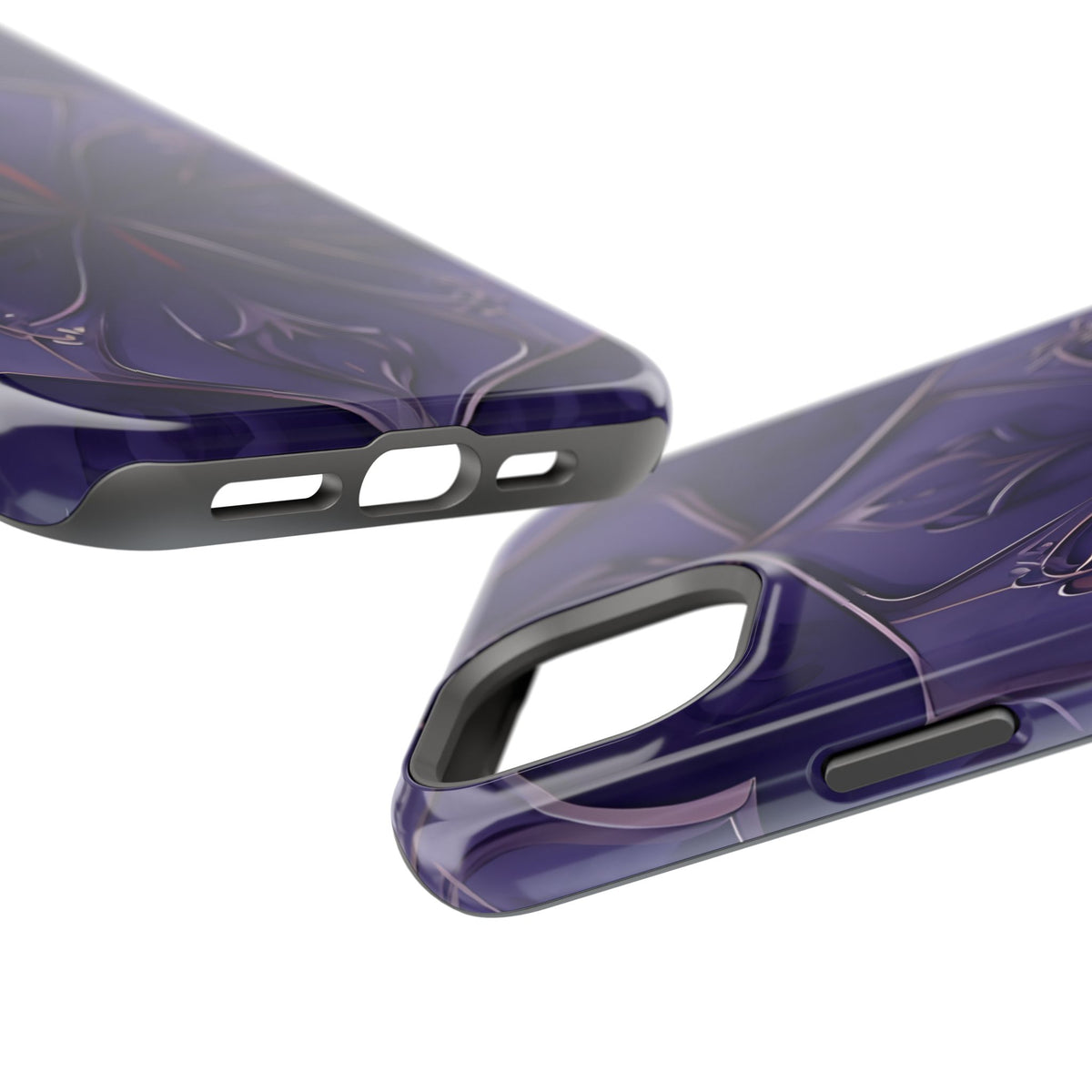 Violet Nebula iPhone MagSafe Case