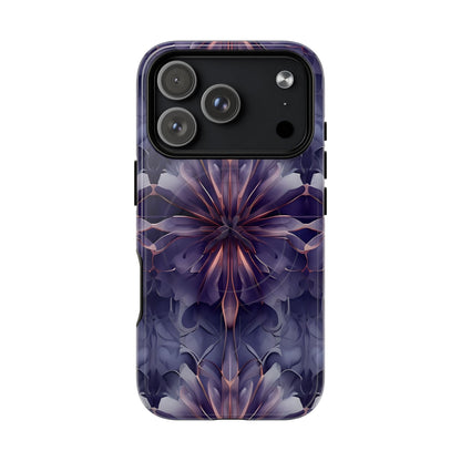 Twilight Tapestry iPhone MagSafe case with large camera cutout for Pro models