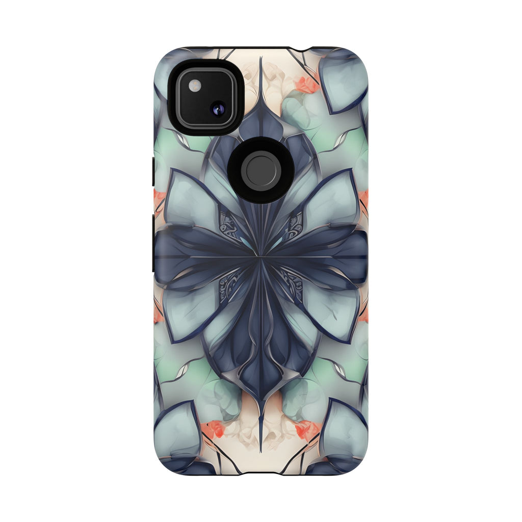 Midnight Mosaic Tough Case for Google Pixel 4a - Premium Artistic Shockproof Cover, Elegant Protective Phone Case