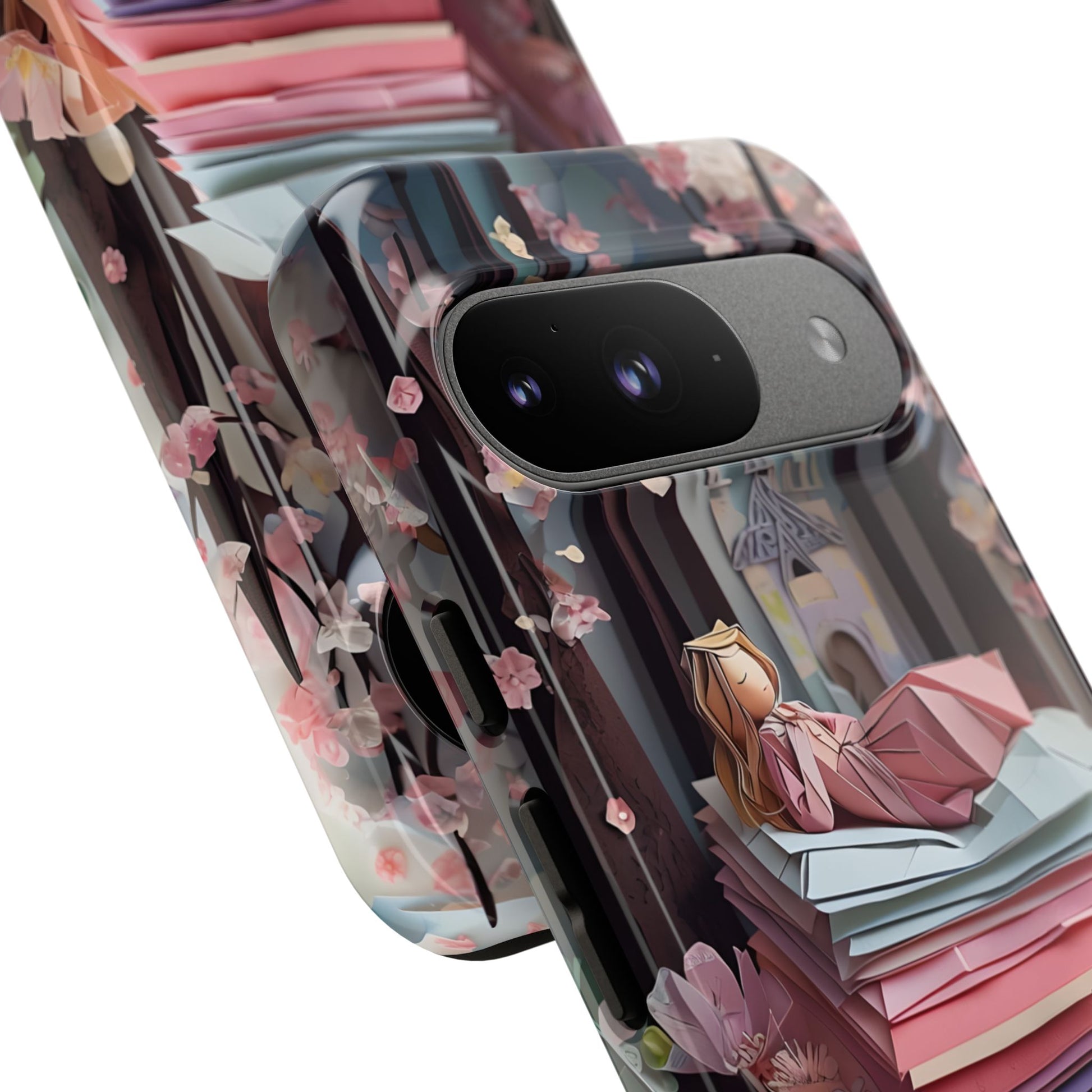A Good Night's Sleep - Google Pixel 9 - Tough Phone Case -Whimsical Fantasy Floral Design