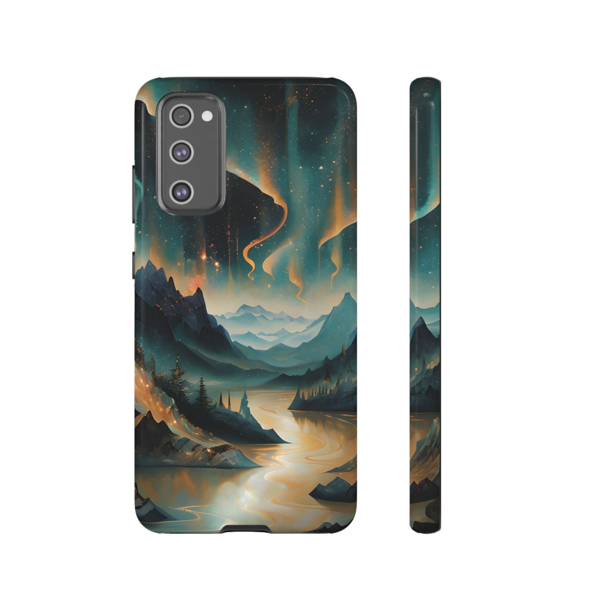 Aurora Dreamscape Samsung Galaxy S20 FE Tough Case - Artistic Northern Lights Cover - Premium Abstract Design
