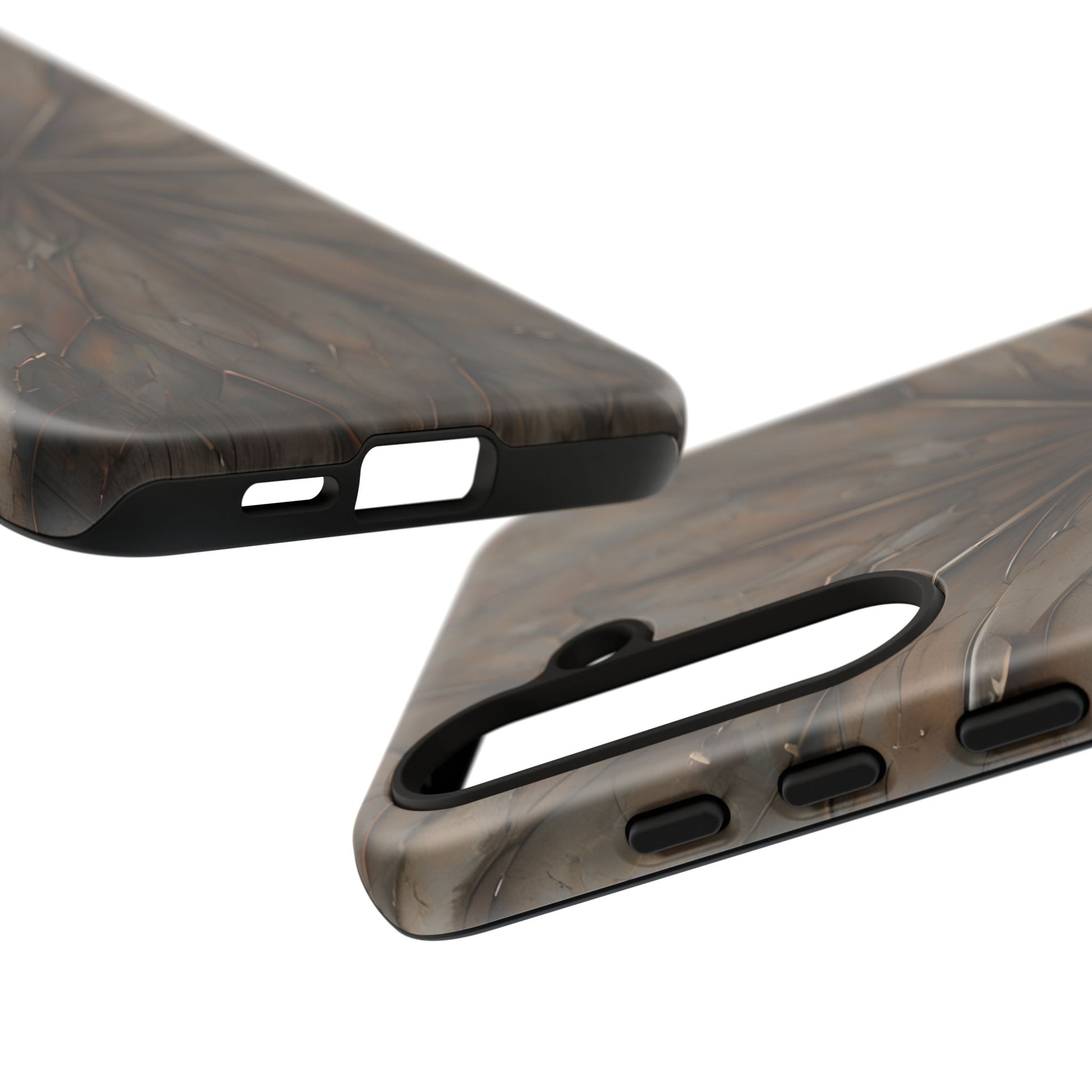 Earthstone Mandala - Kaleidoscope Collection Artistic Taupe Burst - Samsung Galaxy S24 Plus Tough Phone Case