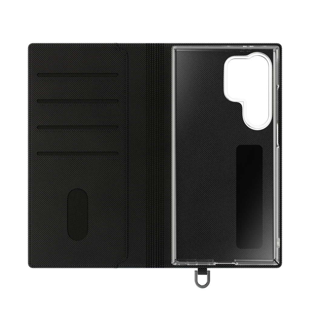 Blush Frost - Abstract Wallet Phone Case for Samsung Galaxy S24 Ultra