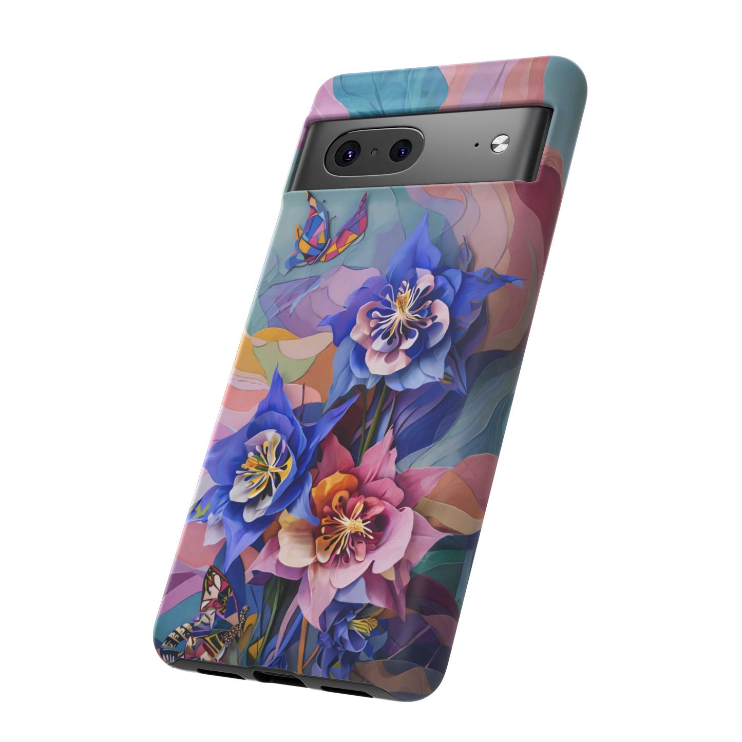 Blue Columbine Carnivale Google Pixel Tough Case
