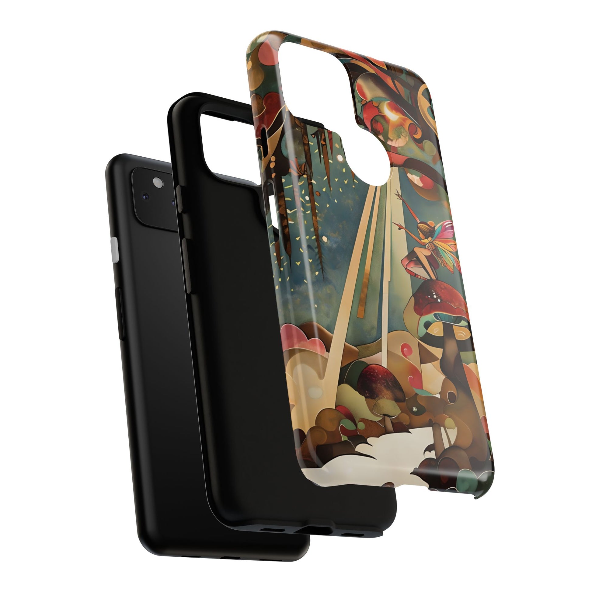 Enchanted Orchard Google Pixel 4a 5G Tough Case - Artistic Fairy Tale Phone Cover - Elegant Protective Fantasy Art Accessory