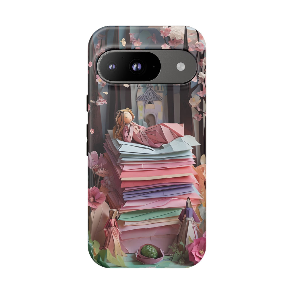 A Good Night's Sleep - Google Pixel 9 - Tough Phone Case -Whimsical Fantasy Floral Design