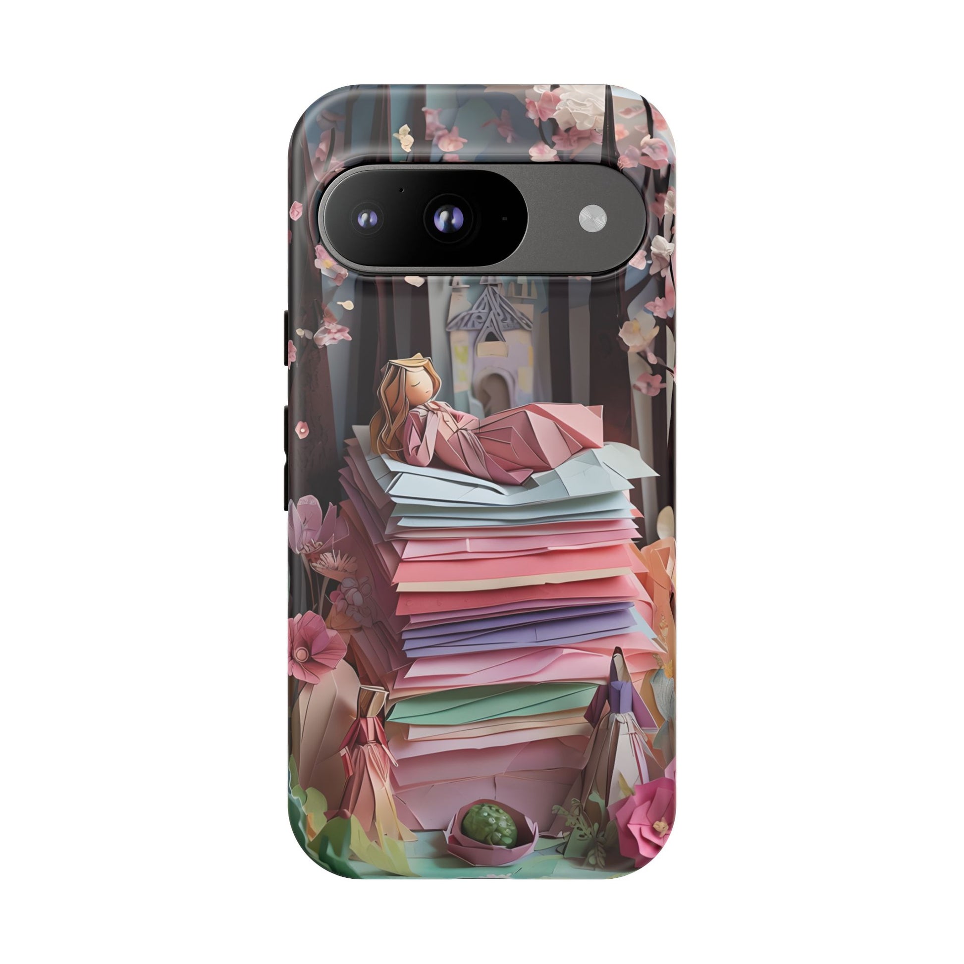 A Good Night's Sleep - Google Pixel 9 - Tough Phone Case -Whimsical Fantasy Floral Design