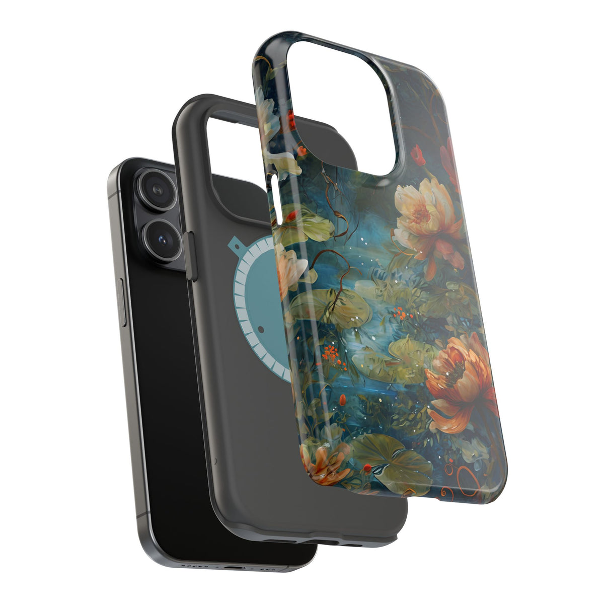 Waterlily Nocturne iPhone MagSafe Case
