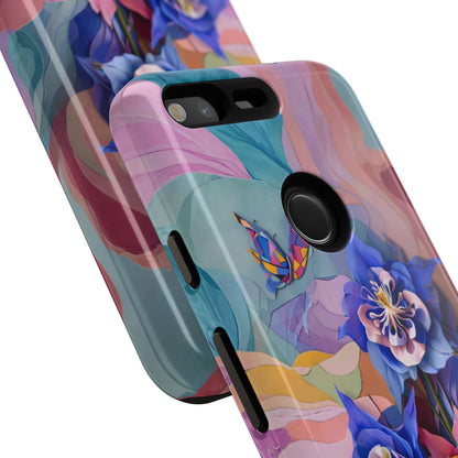 Blue Columbine Carnivale Google Pixel Tough Case