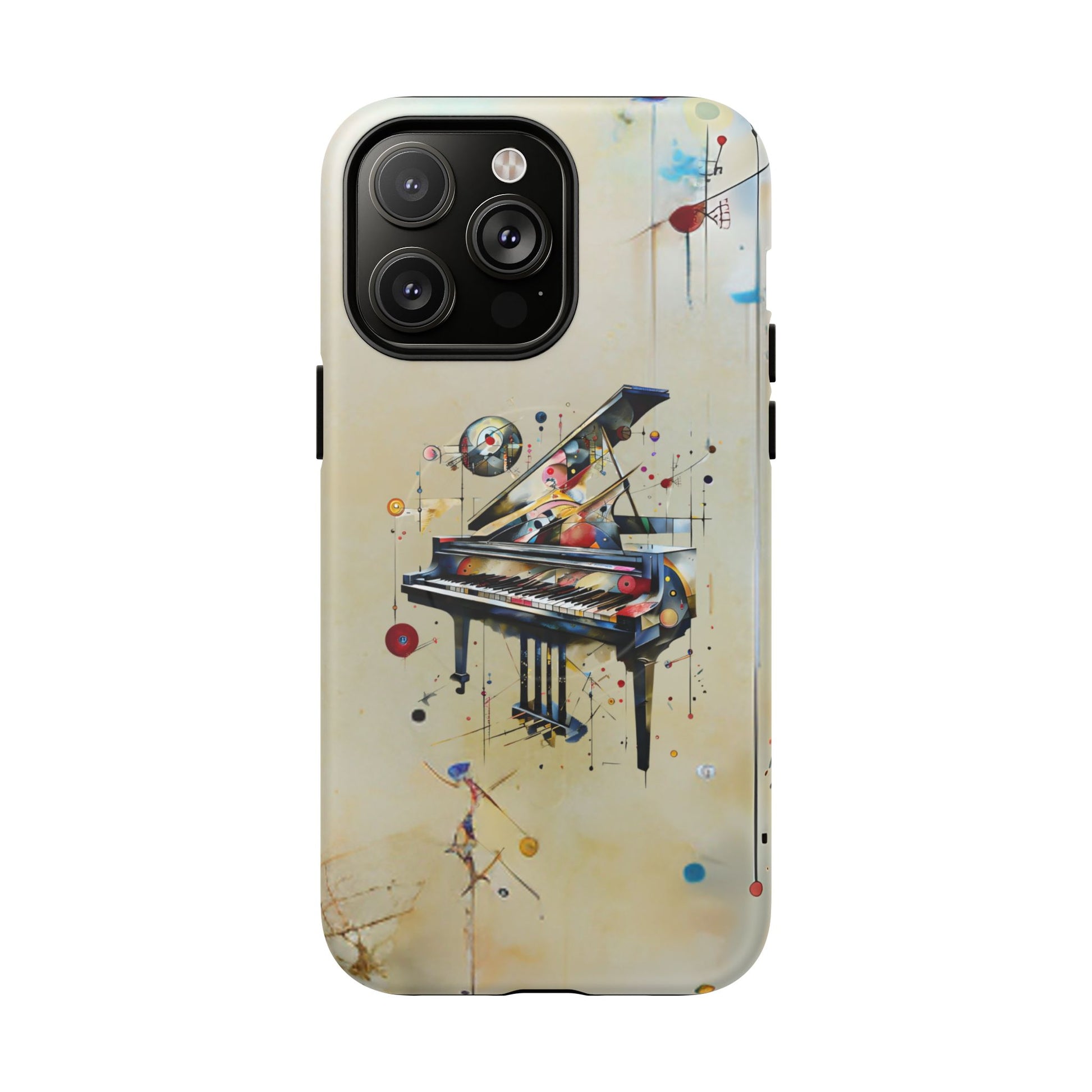 Keys of Imagination Artistic Grand Piano iPhone 14 Pro Max MagSafe Case
