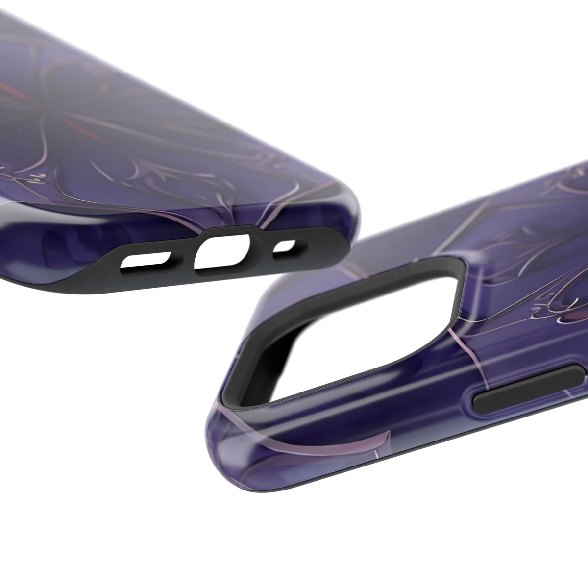 Violet Nebula iPhone MagSafe Case