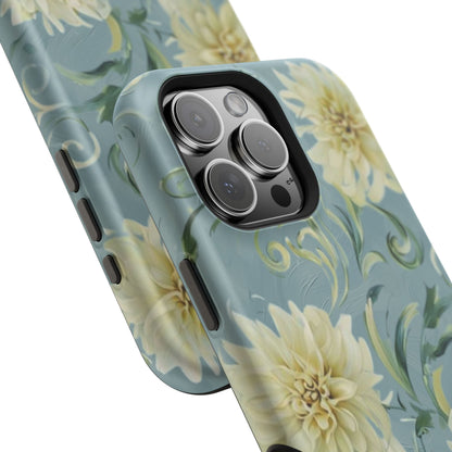 Golden Dahlia Trio iPhone MagSafe Case
