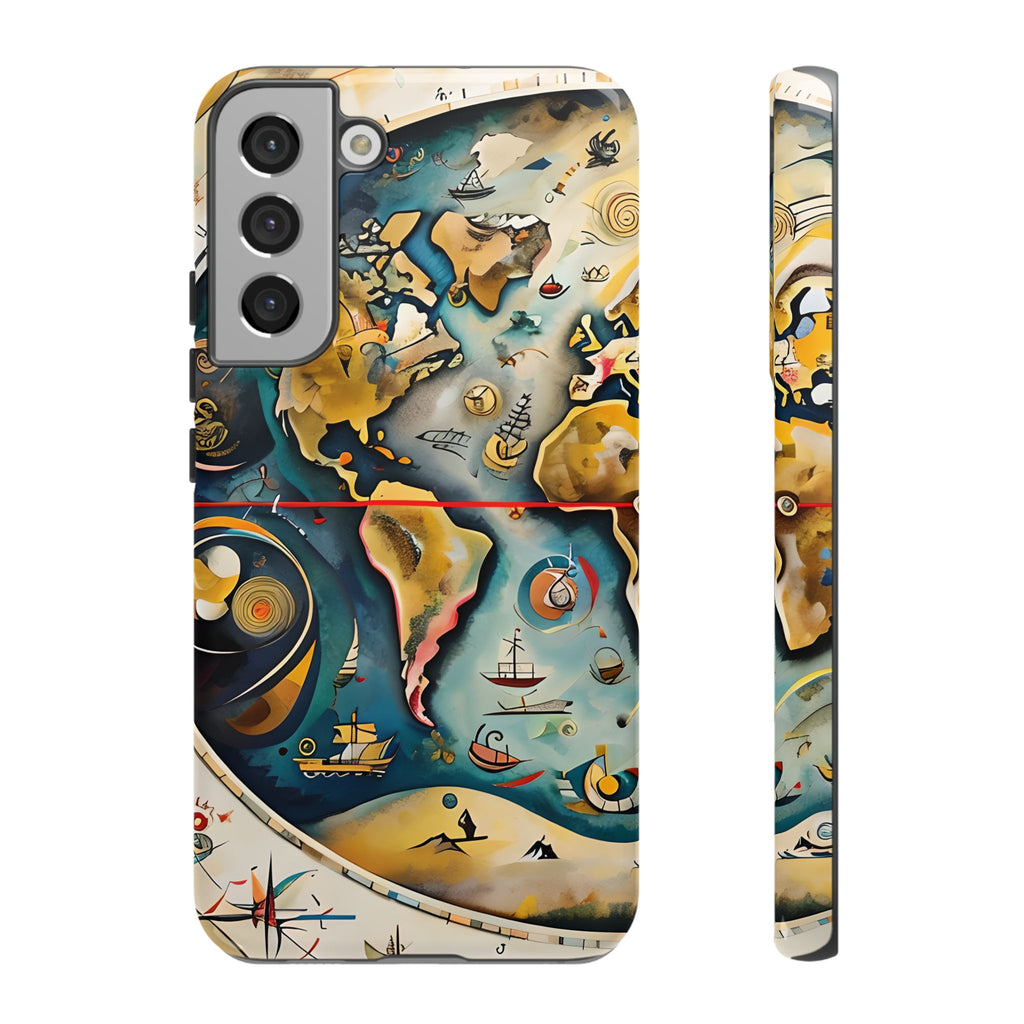 Celestial Map Samsung Galaxy S22 Plus Tough Case - Vintage Map - Premium Abstract Design