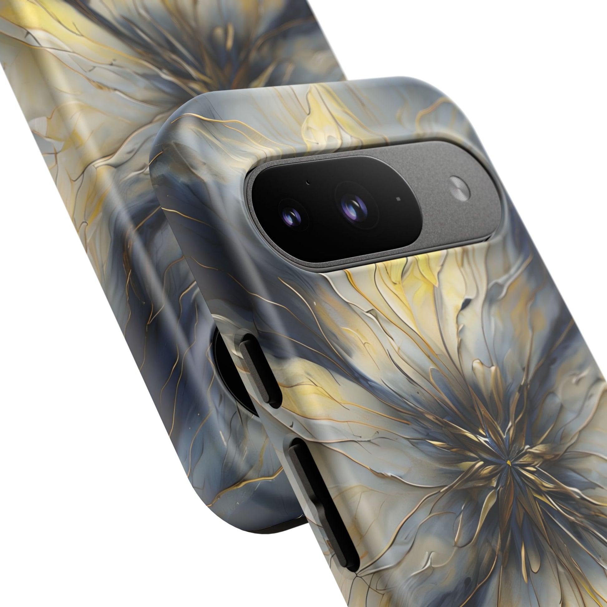 Luminous Petal Tough Case for Google Pixel 9 - Premium Artistic Shockproof Cover, Elegant Protective Phone Case