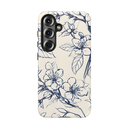 Blossom Sketch Samsung Galaxy Tough Case