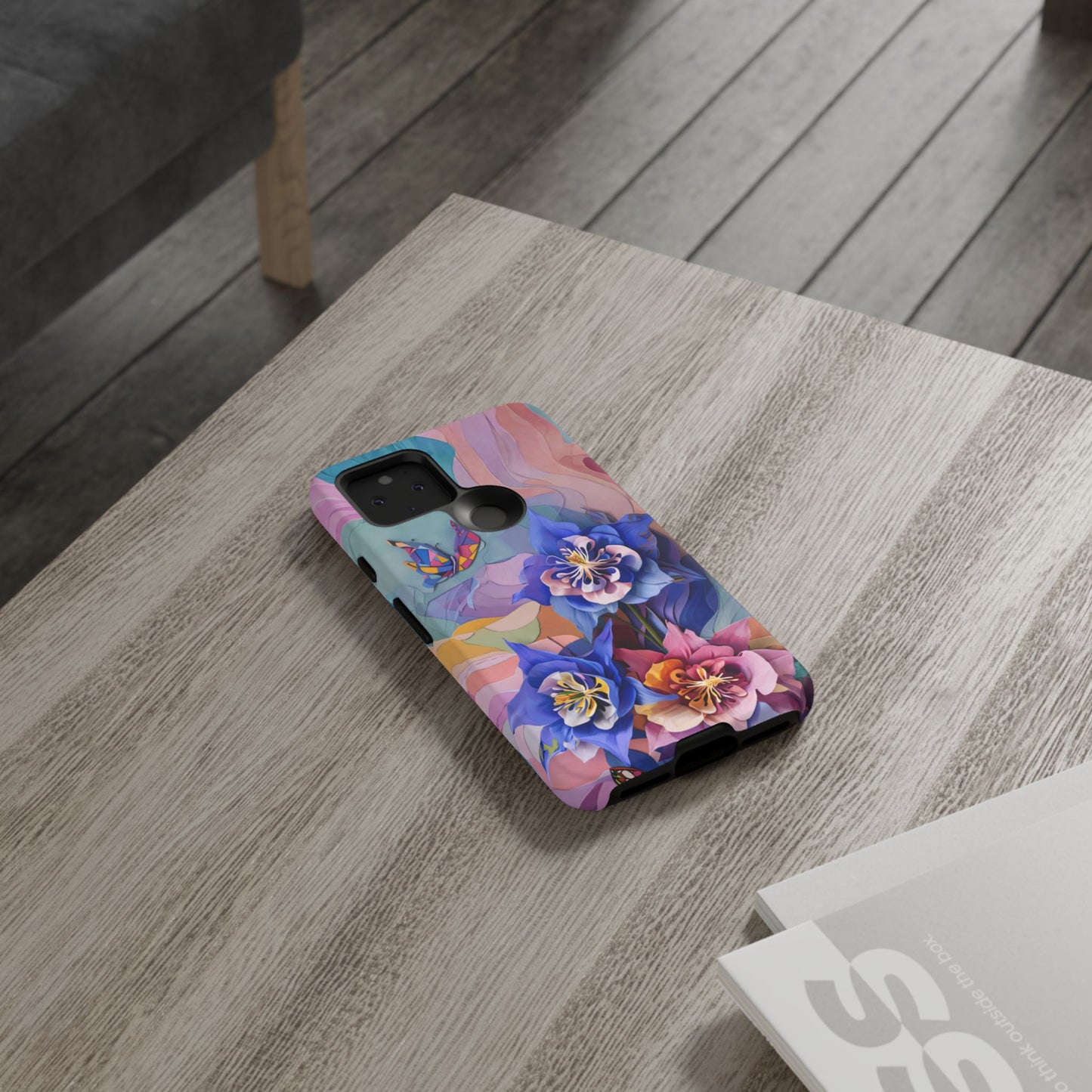 Blue Columbine Carnivale Google Pixel Tough Case