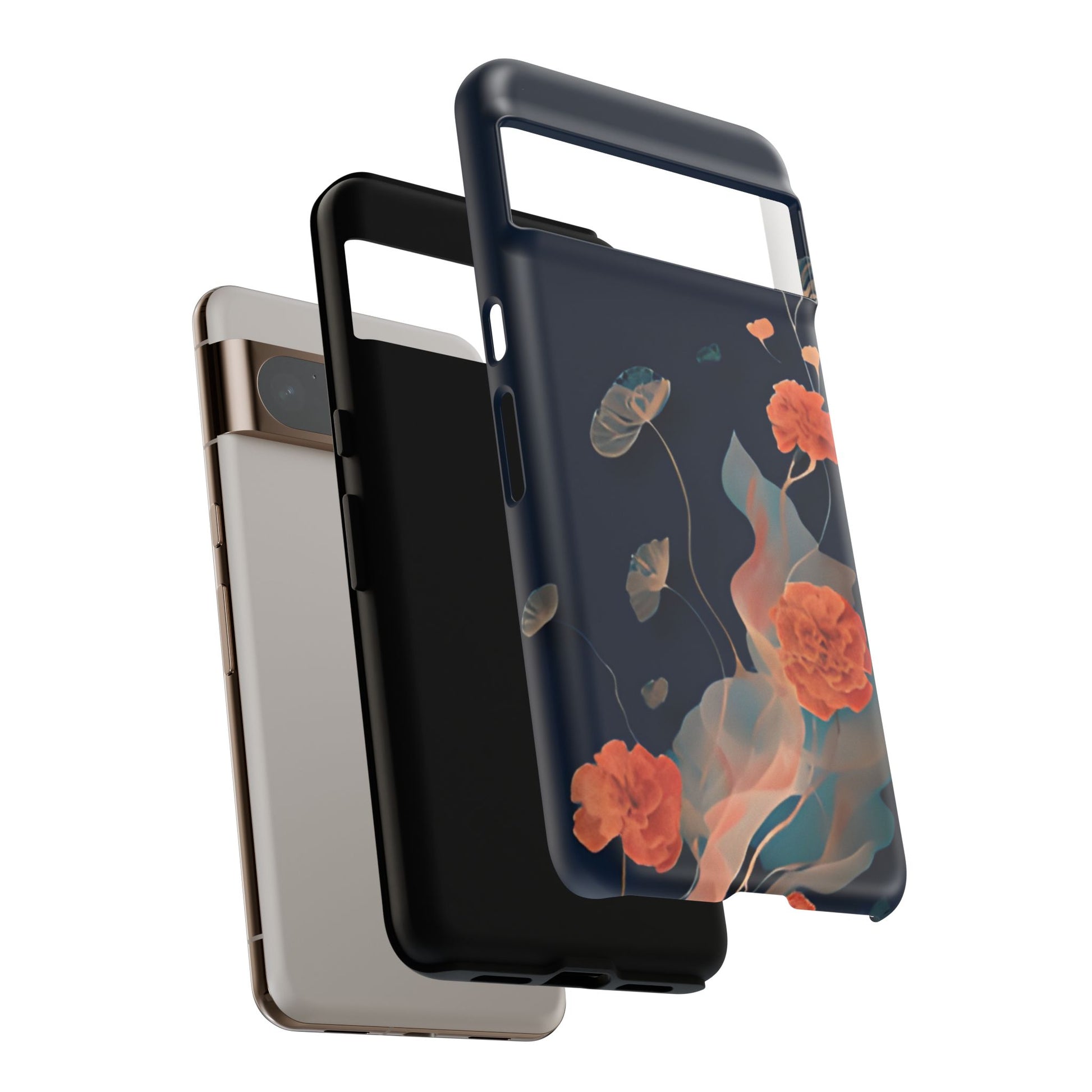 Lotus Reverie - Elegant Artistic Floral Google Pixel 8 Pro Tough Phone Case - Painterly Lotus Blossom Design