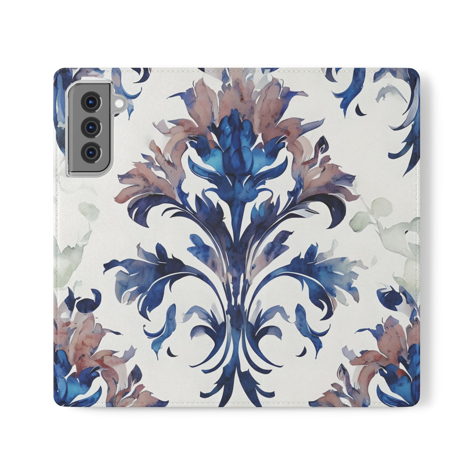 Delft Reverie - Abstract Wallet Phone Case for Samsung Galaxy S21 Plus
