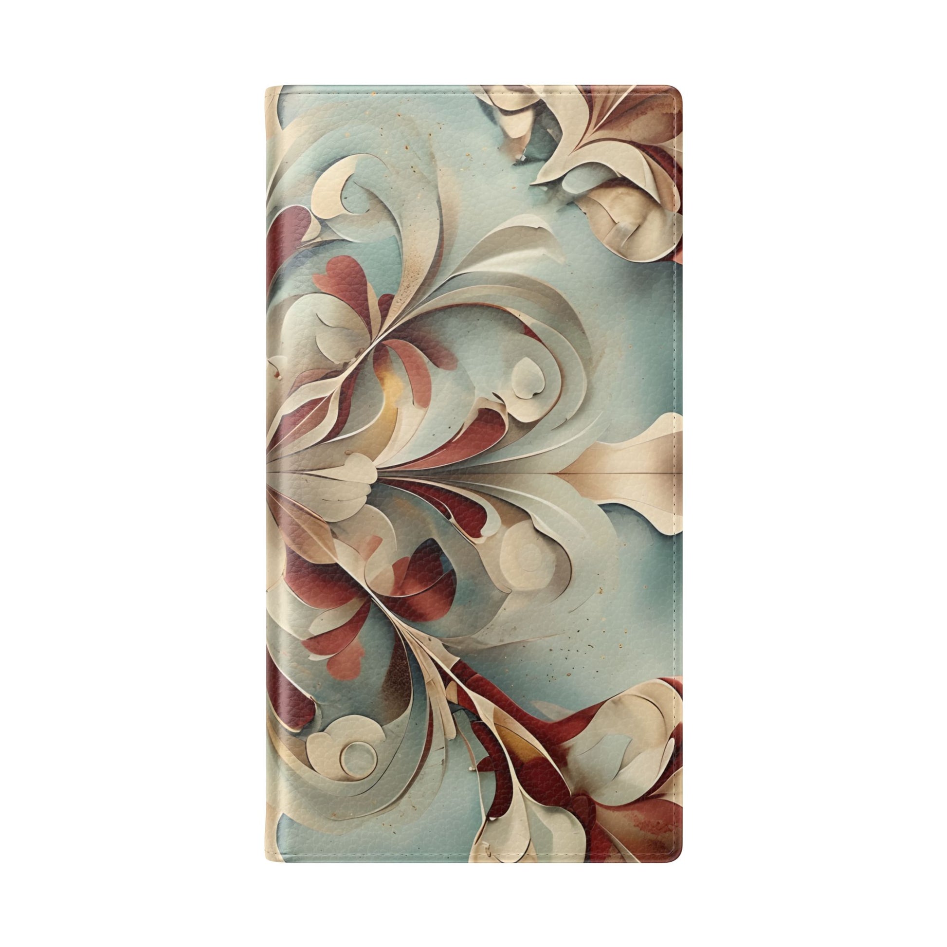 Vintage Baroque Blossom Wallet Phone Case - Elegant Floral Flip Cover for Samsung Galaxy S23 Ultra