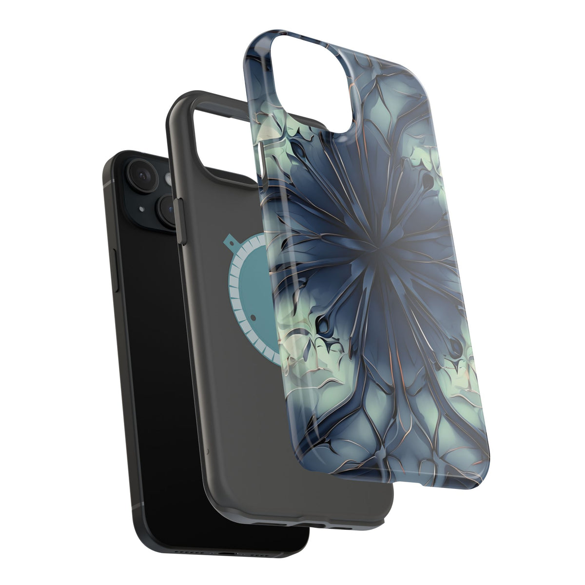 Indigo Mosaic iPhone MagSafe Case