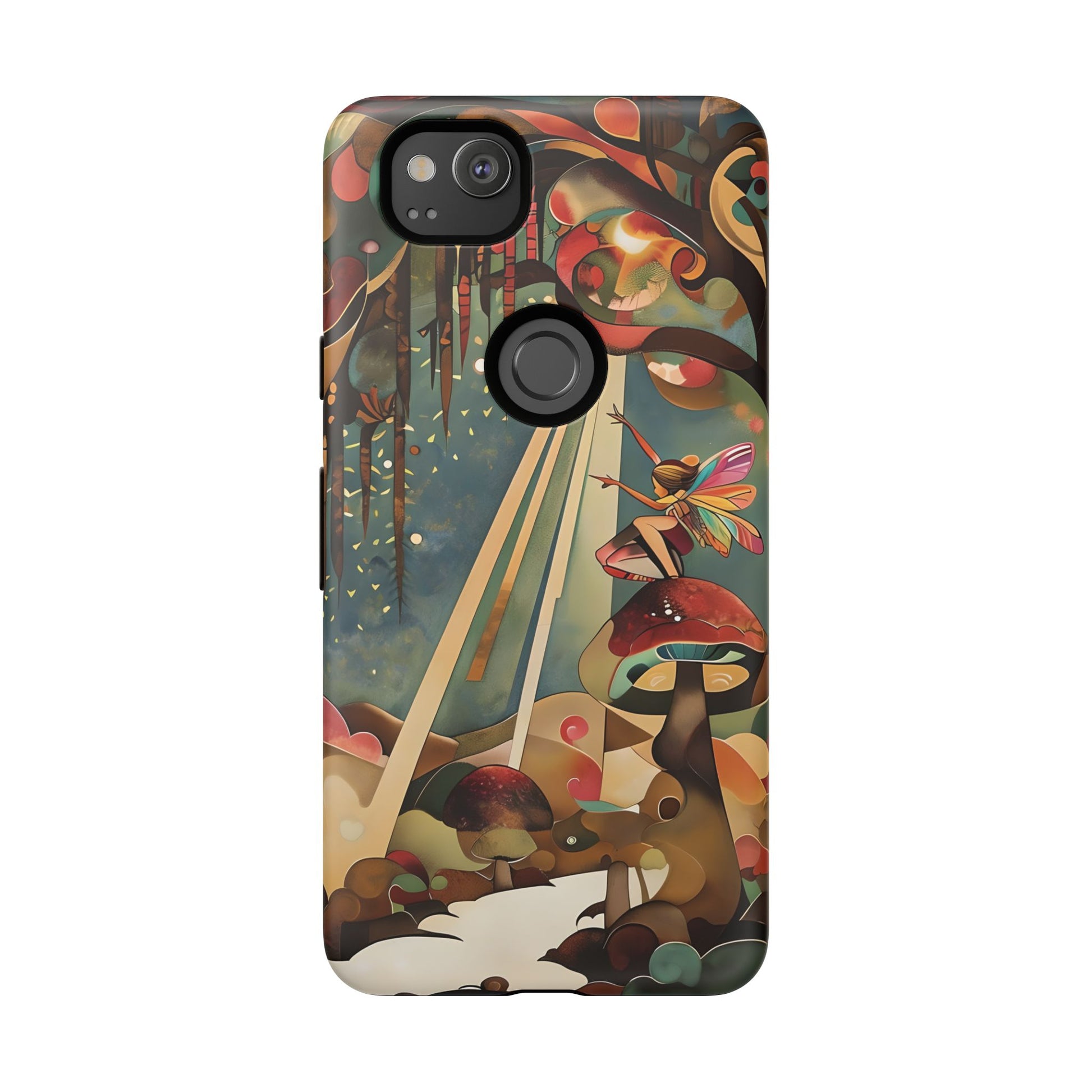 Enchanted Orchard Google Pixel 2 Tough Case - Artistic Fairy Tale Phone Cover - Elegant Protective Fantasy Art Accessory