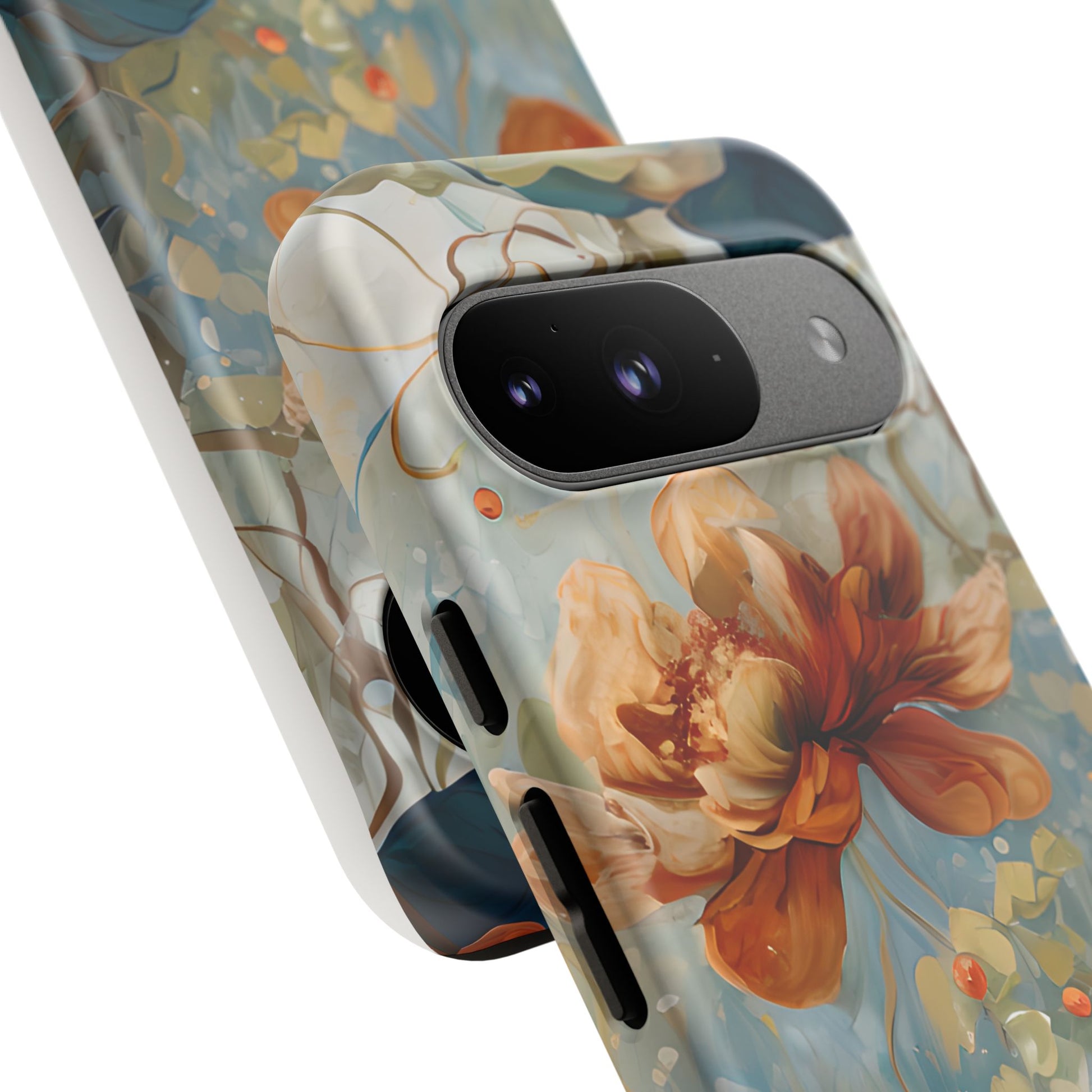 Waterlily Dreamscape - Artistic Floral Google Pixel 9 Tough Phone Case - Waterlily & Lotus Design
