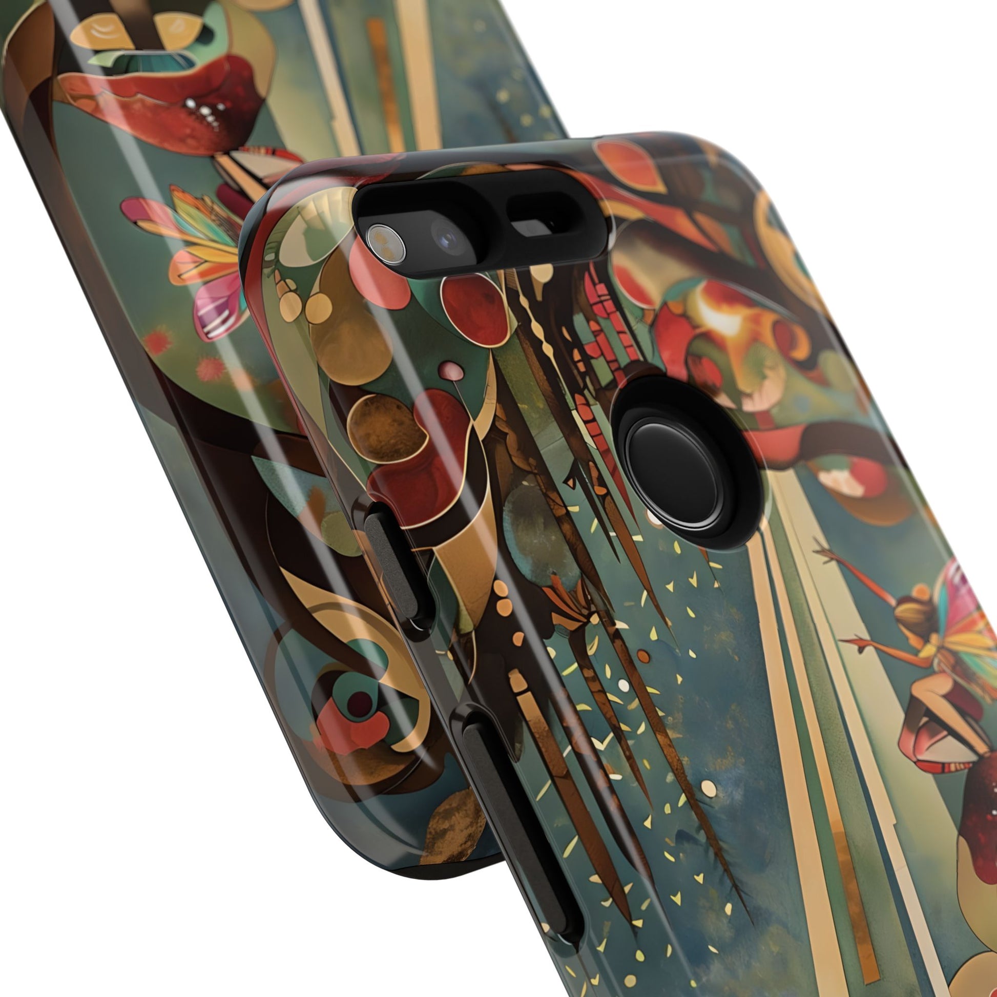 Enchanted Orchard Google Pixel Tough Case - Artistic Fairy Tale Phone Cover - Elegant Protective Fantasy Art Accessory
