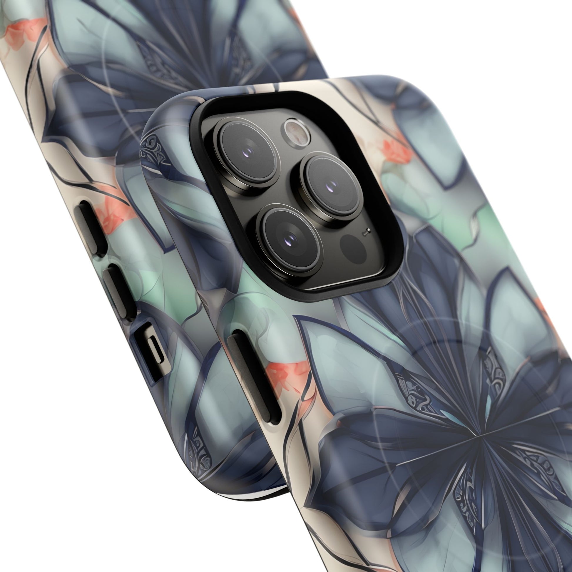 Midnight Mosaic MagSafe iPhone 14 Pro Max - Designer Shockproof Cover