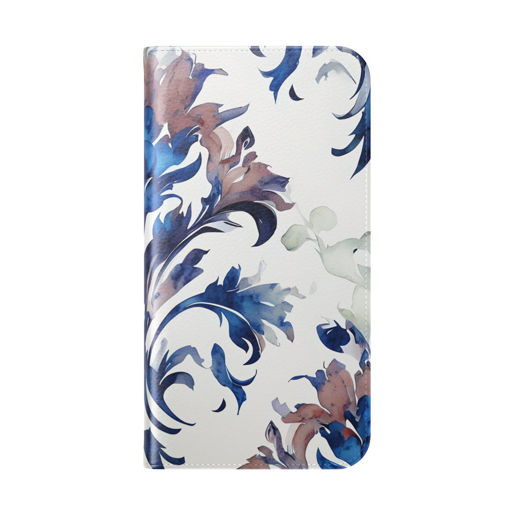 Delft Reverie - Abstract Wallet Phone Case for iPhone 16 Pro Max
