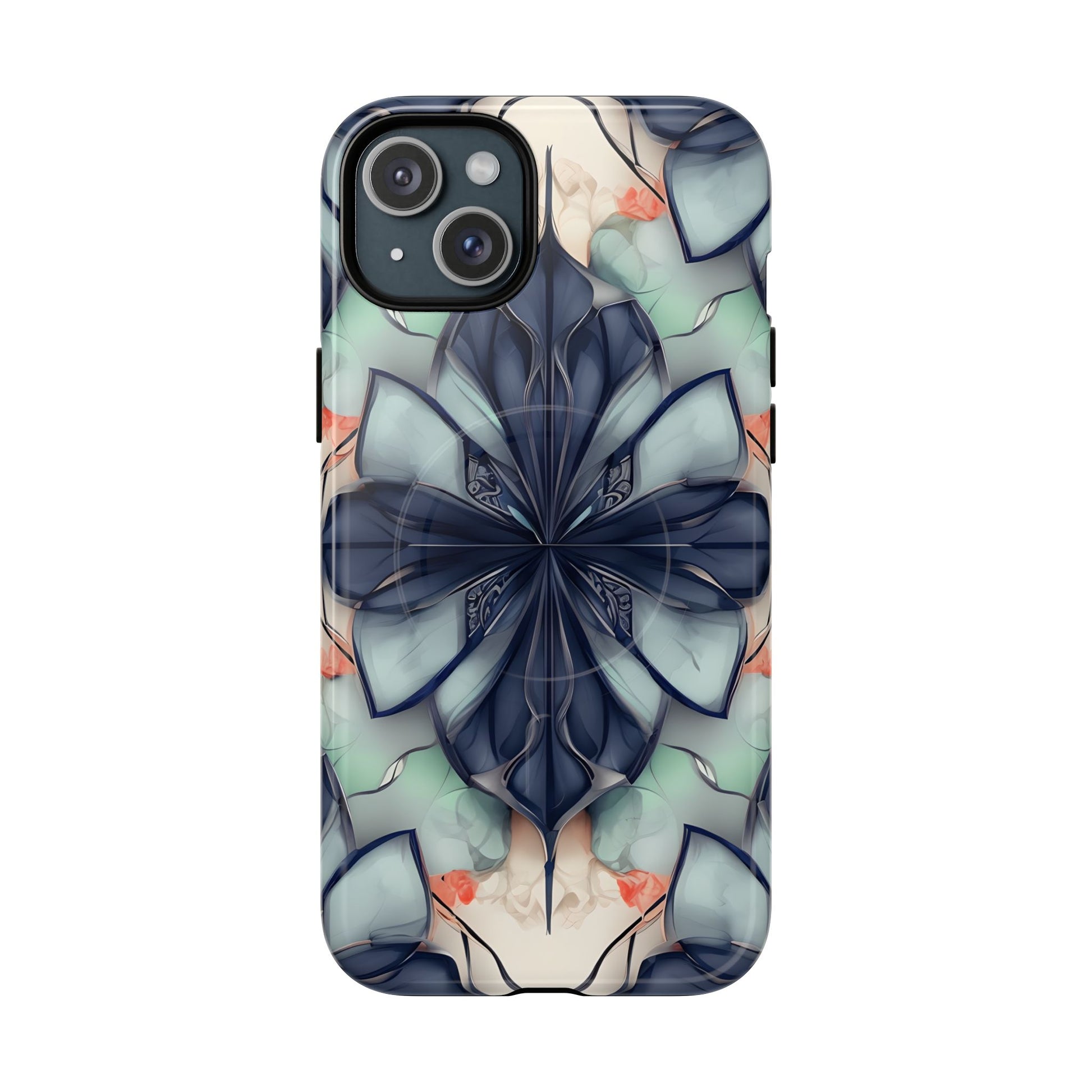 Midnight Mosaic MagSafe iPhone 15 Plus Case - Designer Shockproof Cover