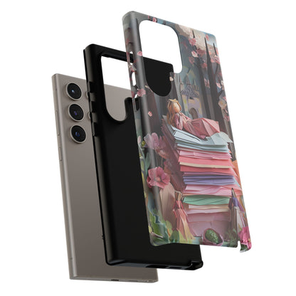 A Good Night's Sleep - Samsung Galaxy - Tough Phone Case -Whimsical Fantasy Floral Design