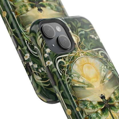 Emerald Sun Dragonfly iPhone MagSafe Case