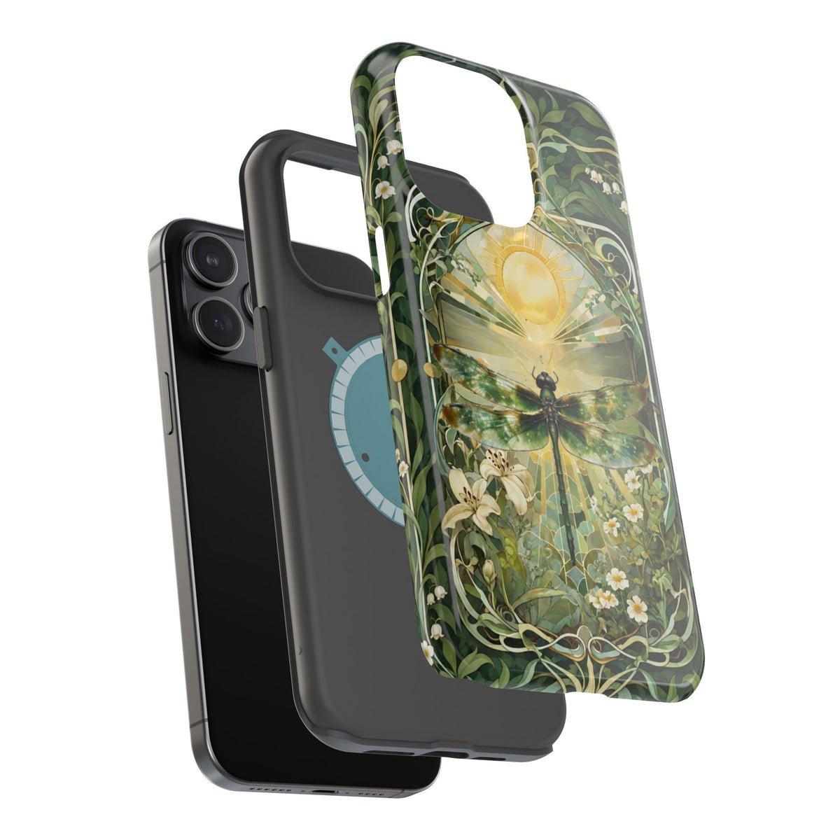 Emerald Sun Dragonfly iPhone MagSafe Case