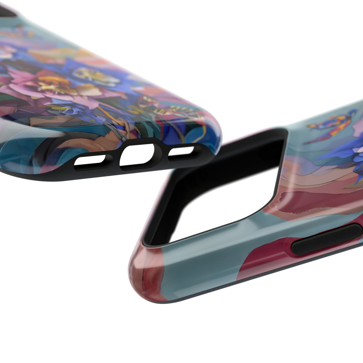 Blue Columbine Carnivale iPhone MagSafe Case