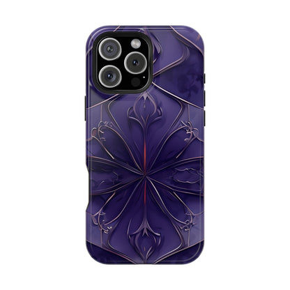 Violet Nebula iPhone MagSafe Case