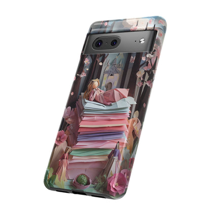 A Good Night's Sleep - Google Pixel - Tough Phone Case -Whimsical Fantasy Floral Design