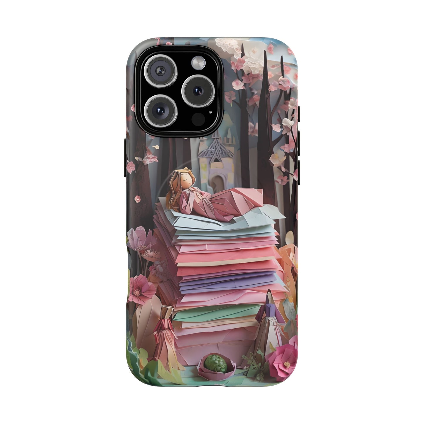 A Good Night's Sleep - iPhone MagSafe Phone Case - Whimsical Fantasy Floral Design