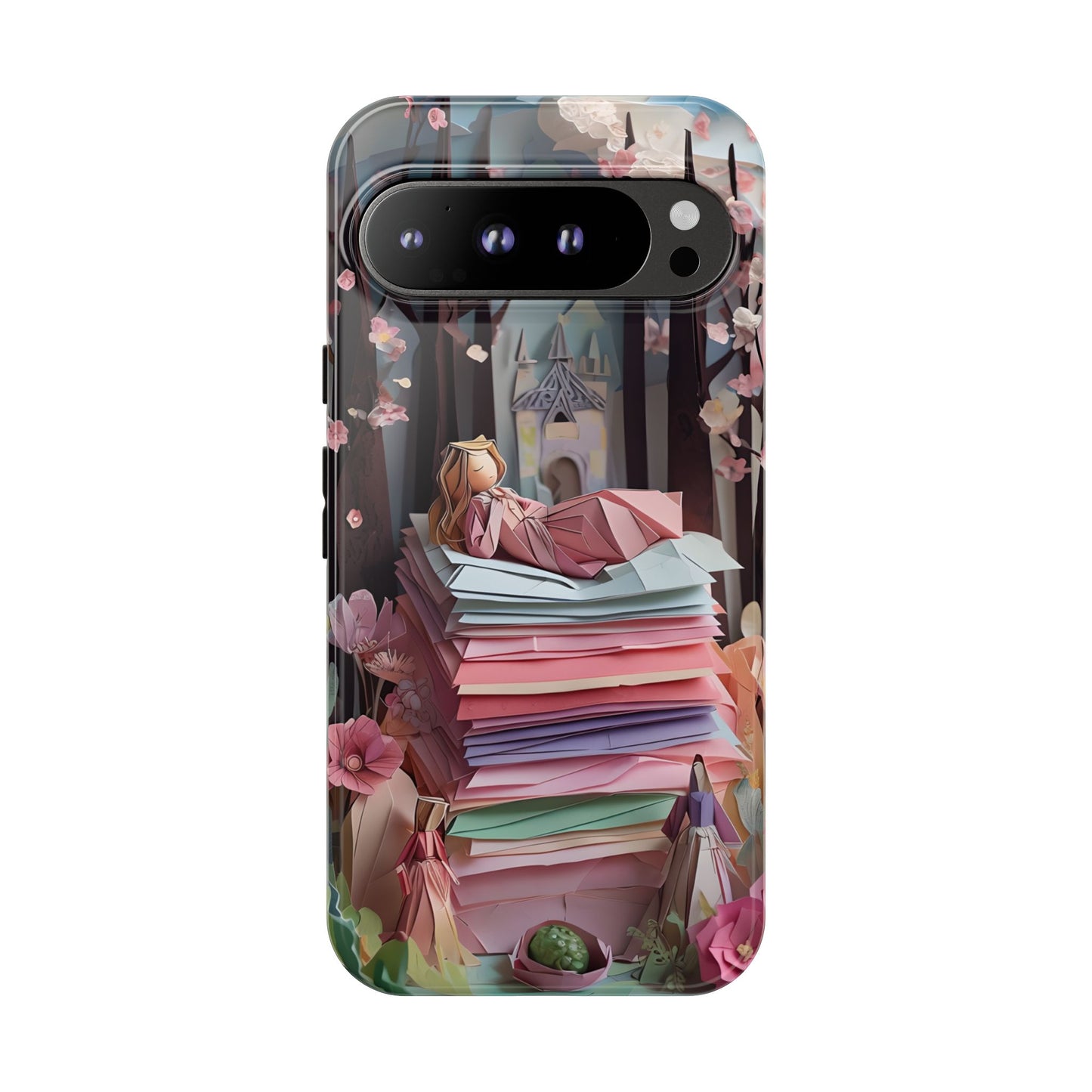 A Good Night's Sleep - Google Pixel - Tough Phone Case -Whimsical Fantasy Floral Design