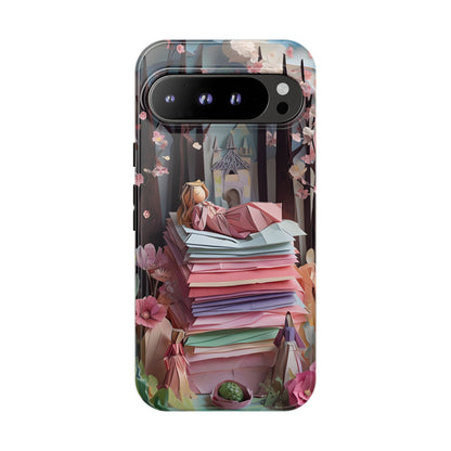 A Good Night's Sleep - Google Pixel - Tough Phone Case -Whimsical Fantasy Floral Design