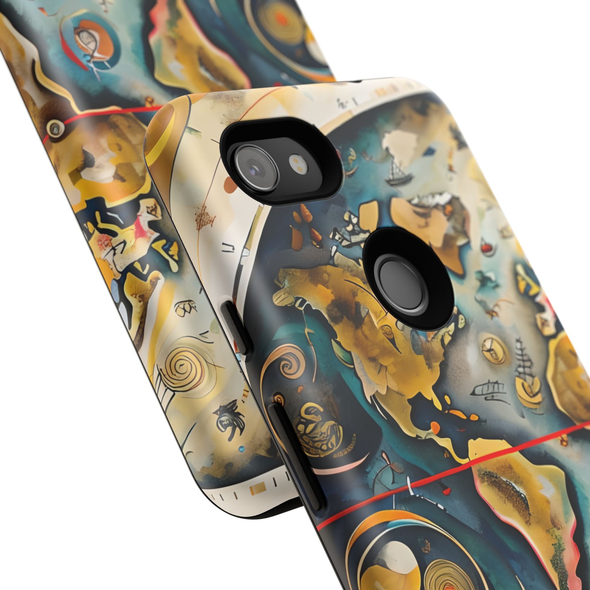 Celestial Map Google Pixel 3a XL Tough Case - Antique Star Chart Phone Cover