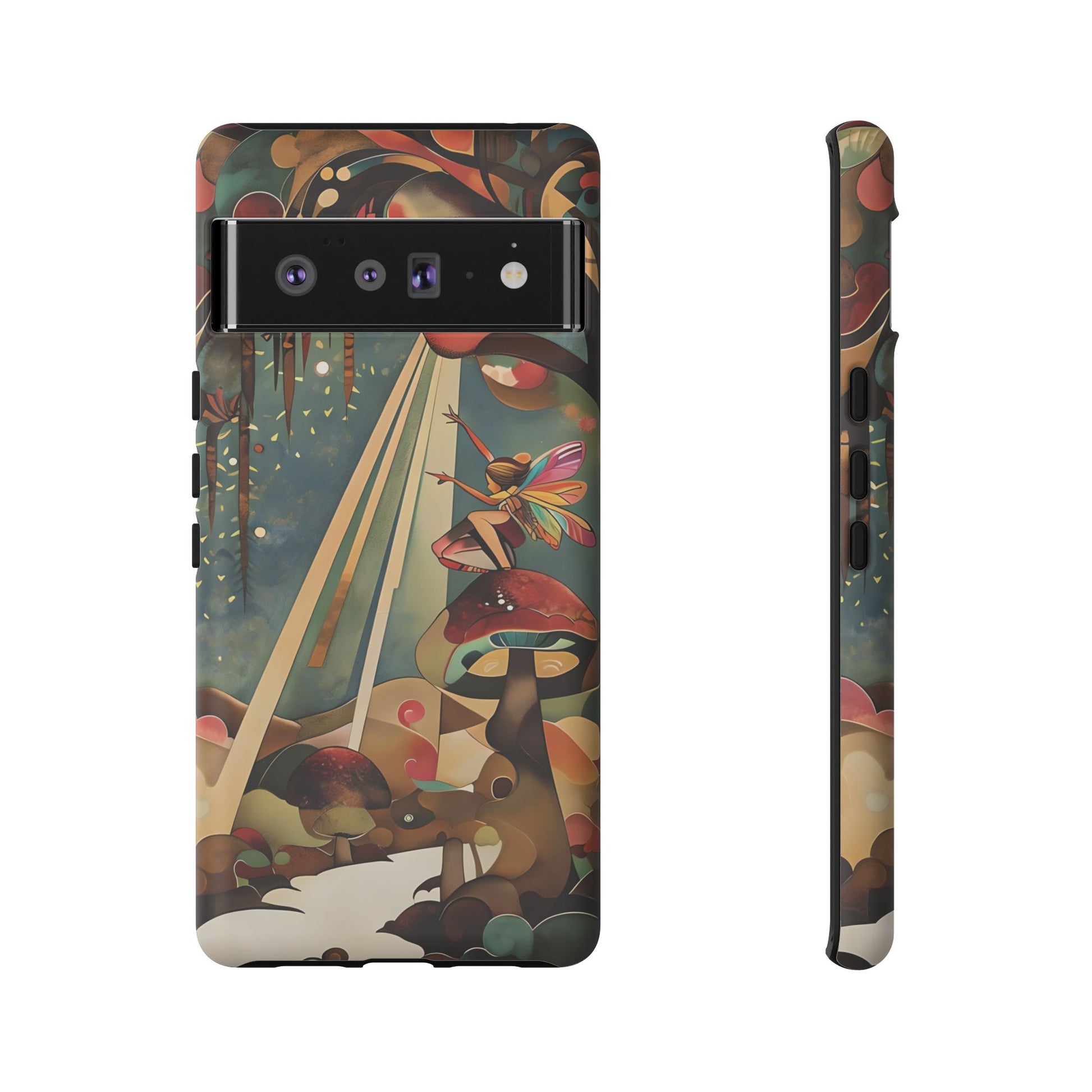 Enchanted Orchard Google Pixel 6 Pro Tough Case - Artistic Fairy Tale Phone Cover - Elegant Protective Fantasy Art Accessory