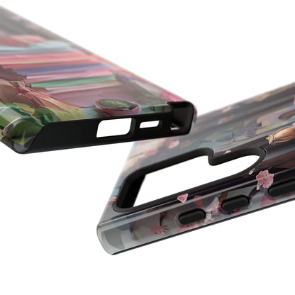 A Good Night's Sleep - Samsung Galaxy - Tough Phone Case -Whimsical Fantasy Floral Design