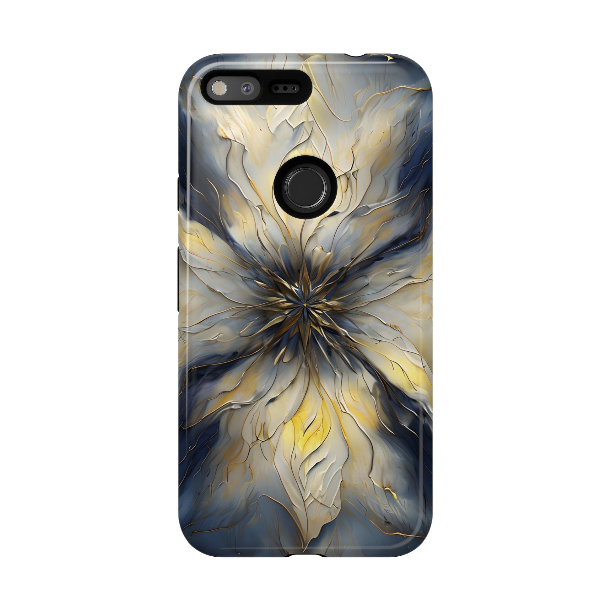 Luminous Petal Tough Case for Google Pixel XL - Premium Artistic Shockproof Cover, Elegant Protective Phone Case
