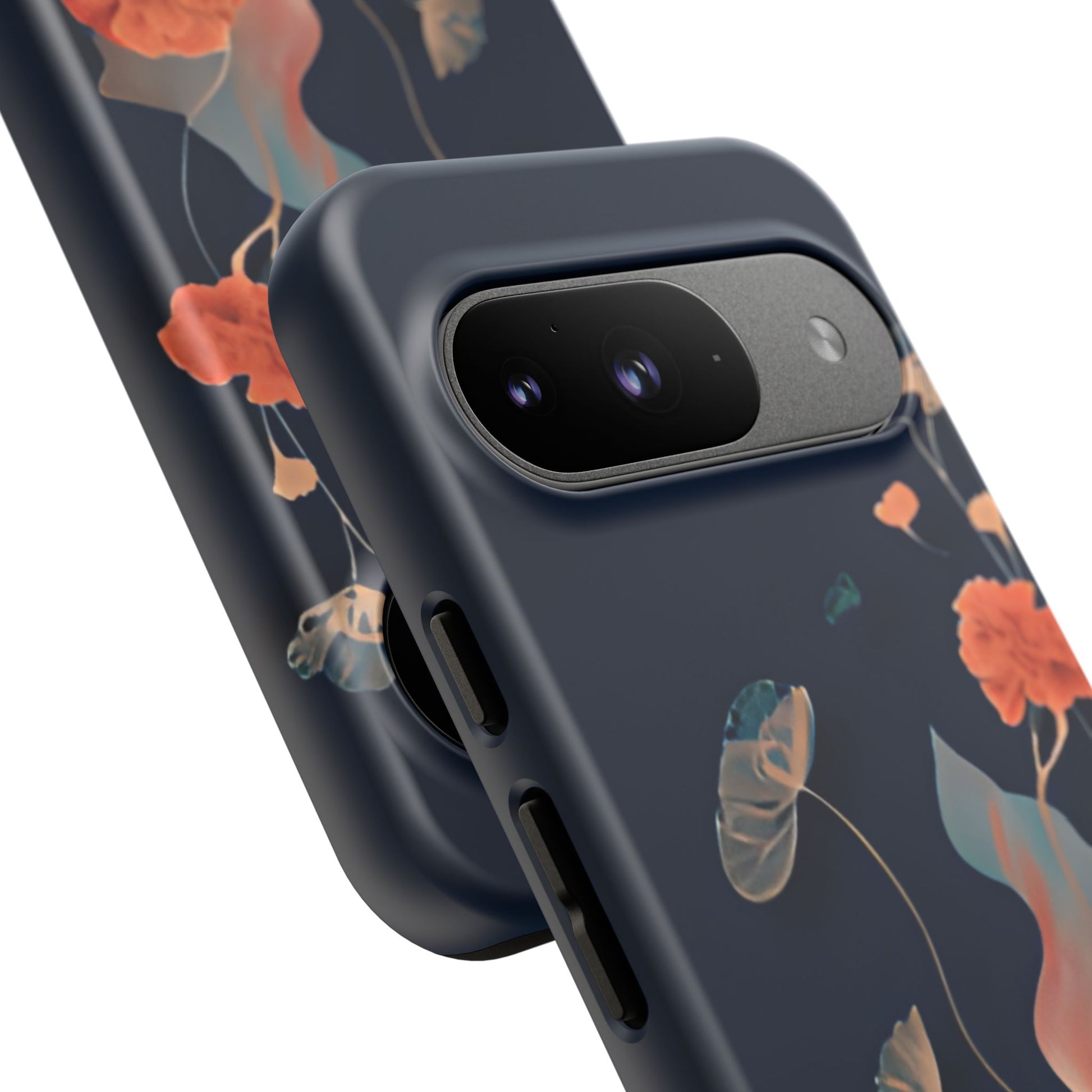 Lotus Reverie - Elegant Artistic Floral Google Pixel 9 Tough Phone Case - Painterly Lotus Blossom Design