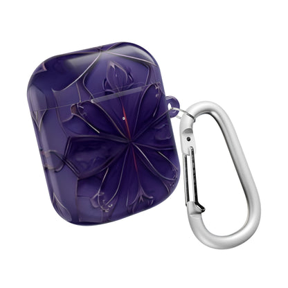 Violet Nebula AirPod Case - Purple Cosmic Earbud Cover for Gen 1, 2, 3, Pro Gen 1 & 2